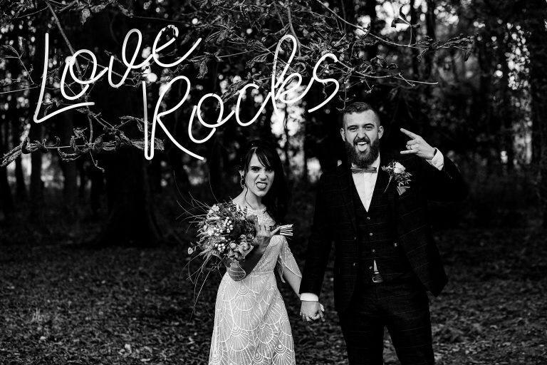 wedding portrait of a bride and groom. Barrington Hall wedding photography by emma and rich